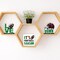 Football Season Wooden Box Signs Set – 3Pcs Sports Table Centerpieces, Rustic It’s Football Season Tiered Tray Decor for Bedroom, Party Shelf, Boys Room & Home Display